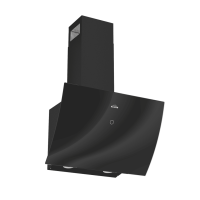 Наклонная вытяжка WAVE 60 BK 243078