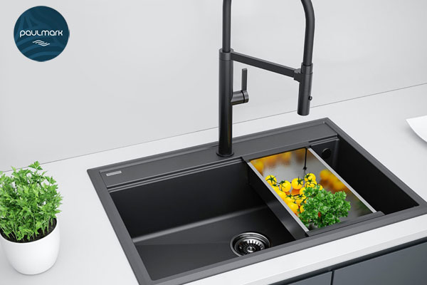 Гранитные мойки STEPIA и коландеры ADVANCE от Paulmark Гранитные мойки STEPIA и коландеры ADVANCE от Paulmark