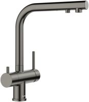 Смеситель с подключением фильтра FONTAS II Dark Steel 527736